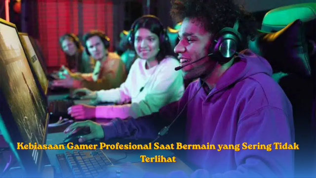Kebiasaan Gamer Profesional